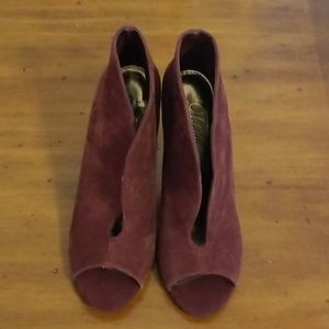 Fergie Velvet Booties